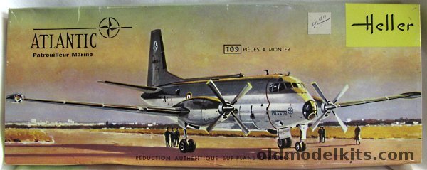 Heller 1/100 Breguet Br.1150 Atlantic Marine Patrol Aircraft, L715 plastic model kit